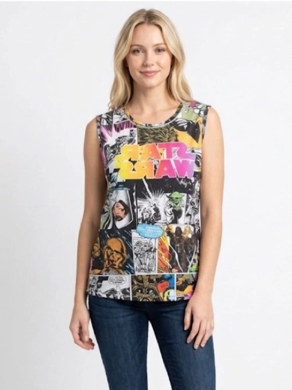 Star Wars youth 15/17 graphic comic tank top